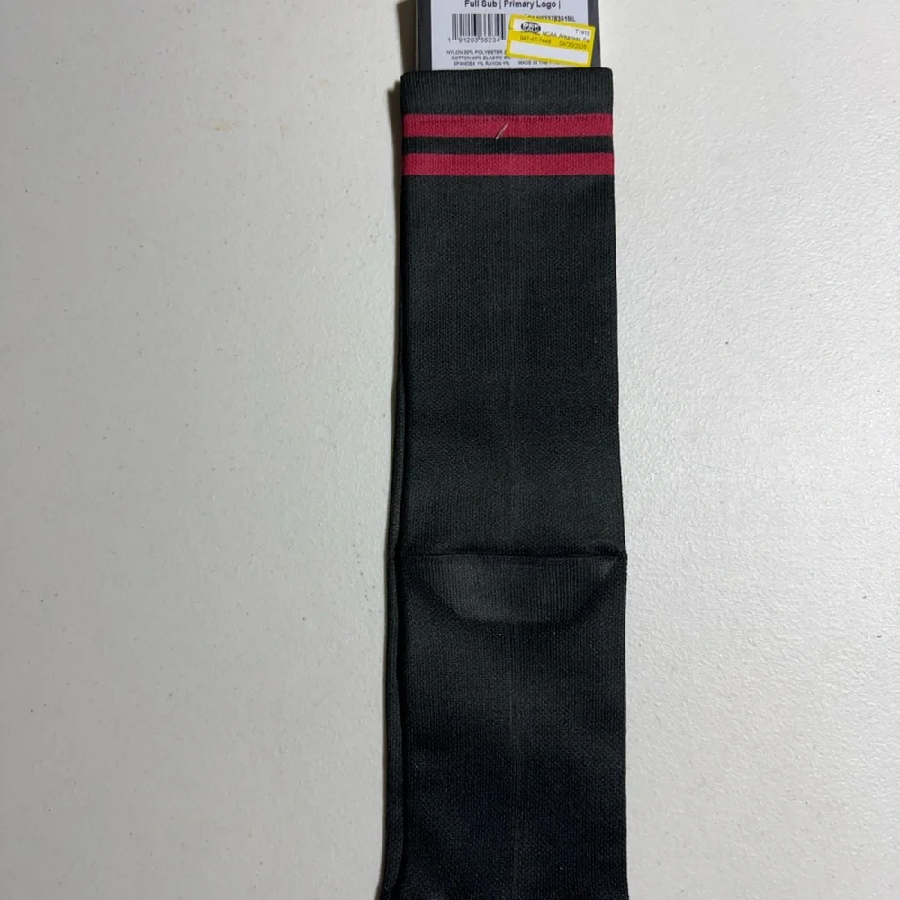 Strideline University of Arkansas crew socks‎